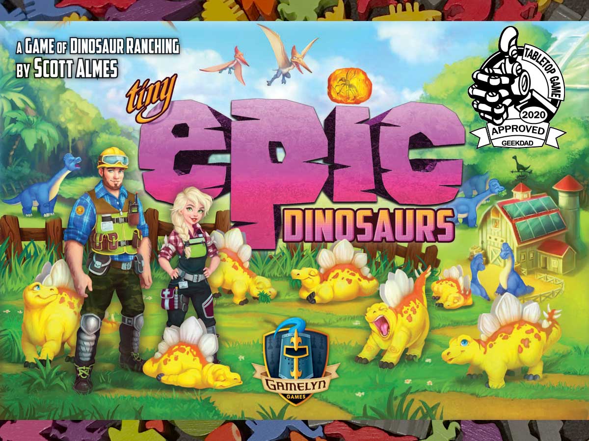 Tiny Epic Dinosaurs box cover