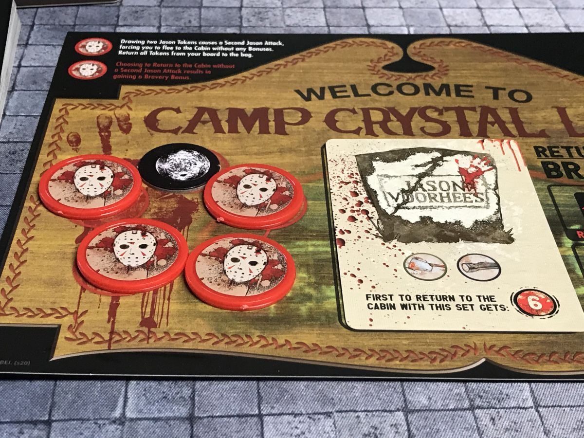 Friday The 13th: Horror At Camp Crystal Lake Board Game - New and Sealed