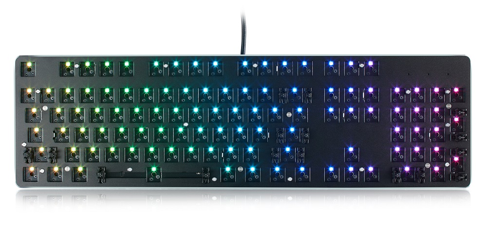 GMMK keyboard without switches
