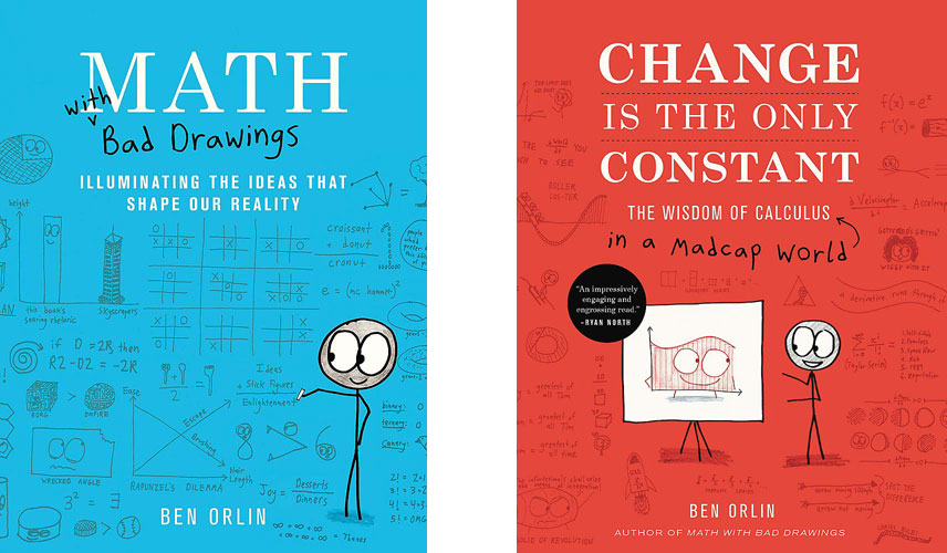 Math with Bad Drawings, Change Is the Only Constant book covers