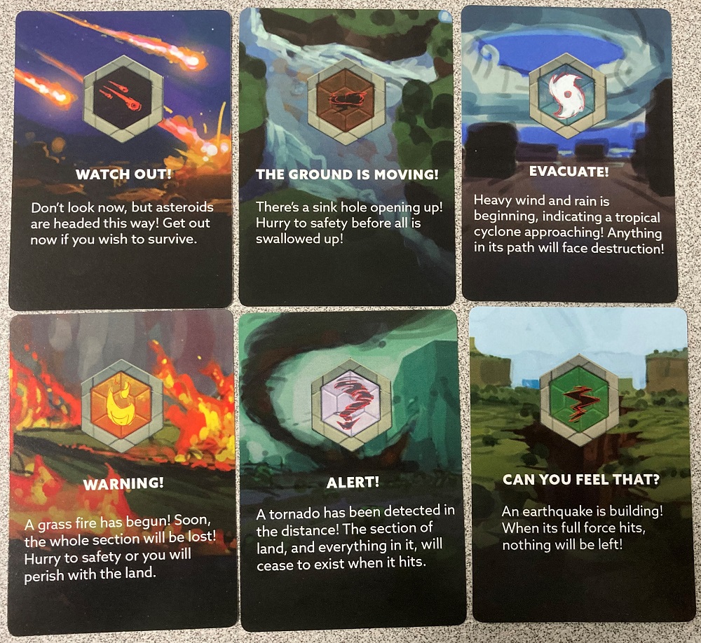 disaster cards