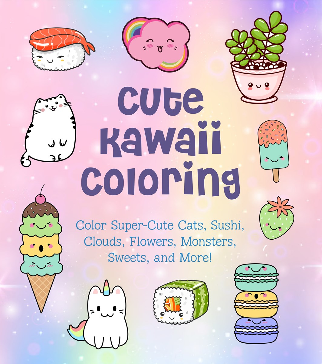 Cute Unicorns Easy Colouring Book for Kids - Captain Colouring Book