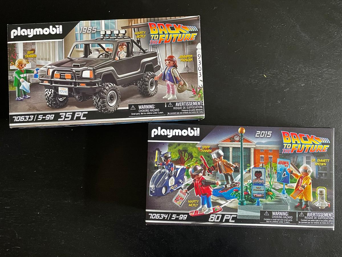 Toy Wizards Review: Back to the Future DeLorean and Figure Sets by Playmobil