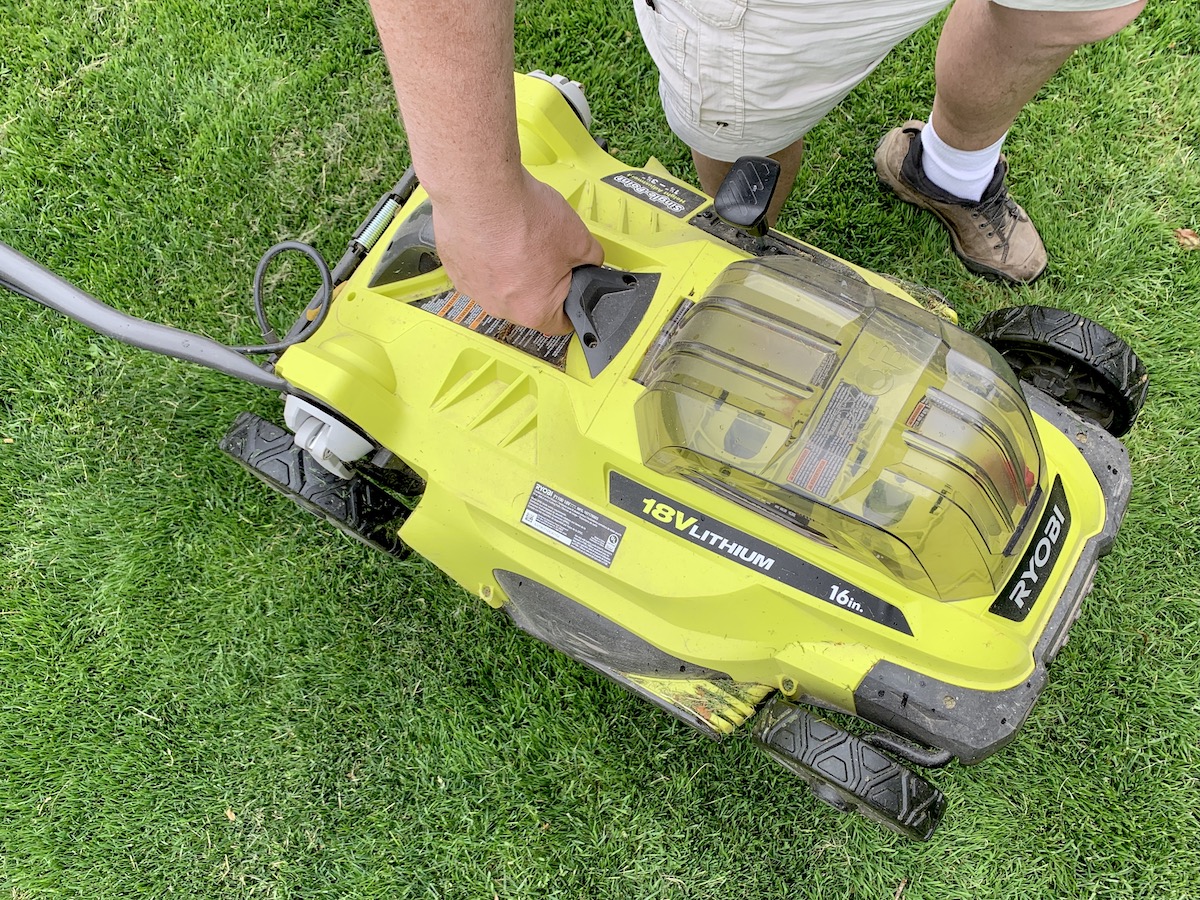 Ryobi 18V One+ lawn mower review