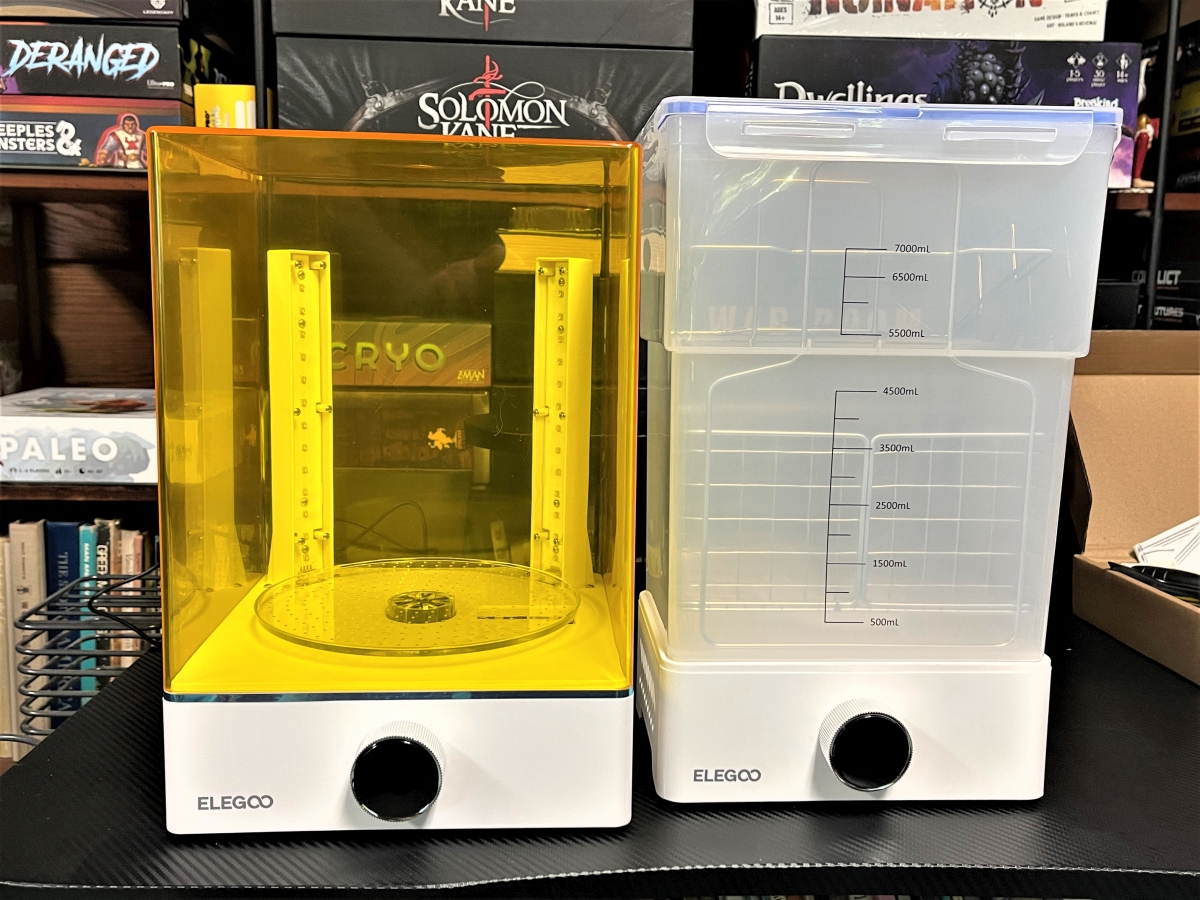 ELEGOO Mercury X Bundle with Separate Washing Station and Curing Station  for Large Resin 3D Prints 