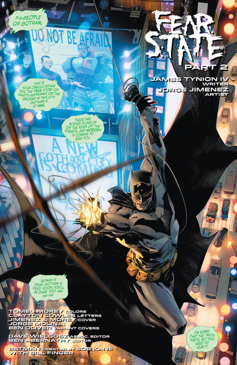Review - Batman #113: The Battle for Batman's Mind - GeekDad