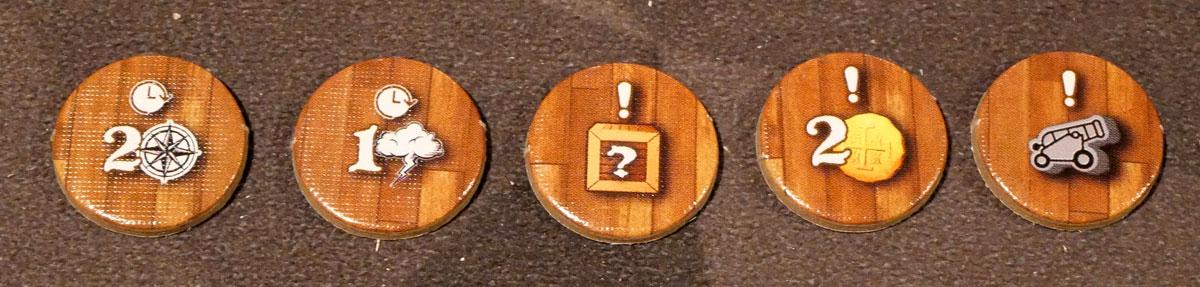 Tiny Epic Pirates search tokens