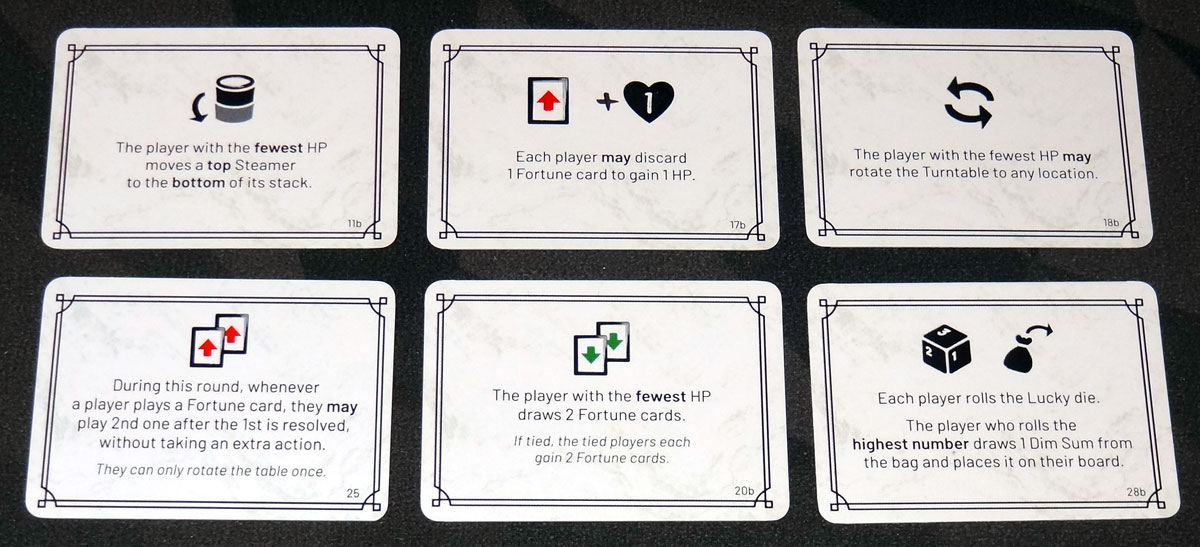 Steam Up fate cards