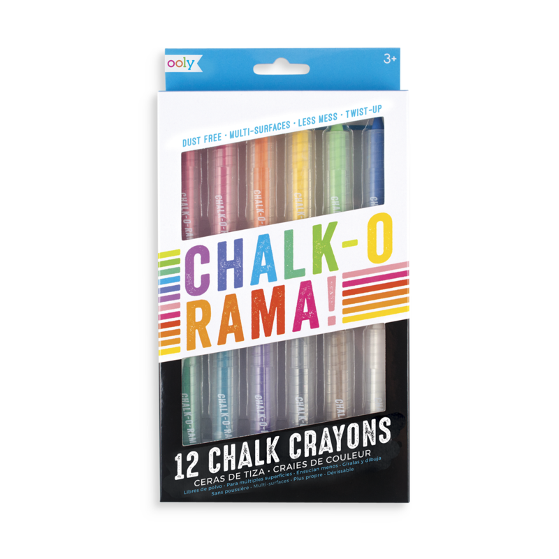  Chalk-o-rama dustless chalk crayons
