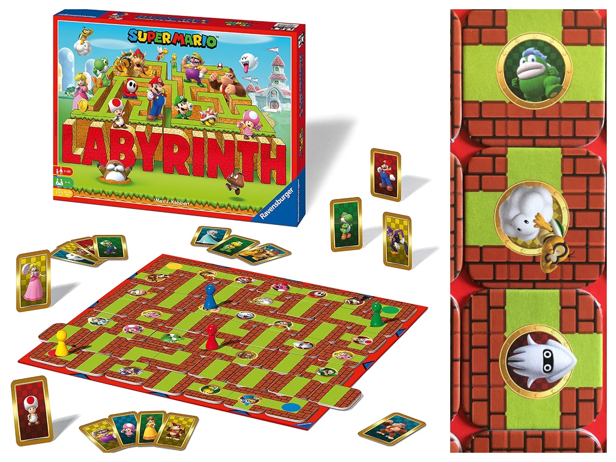 Super Mario Party Game Cubes - A print & play theme game!
