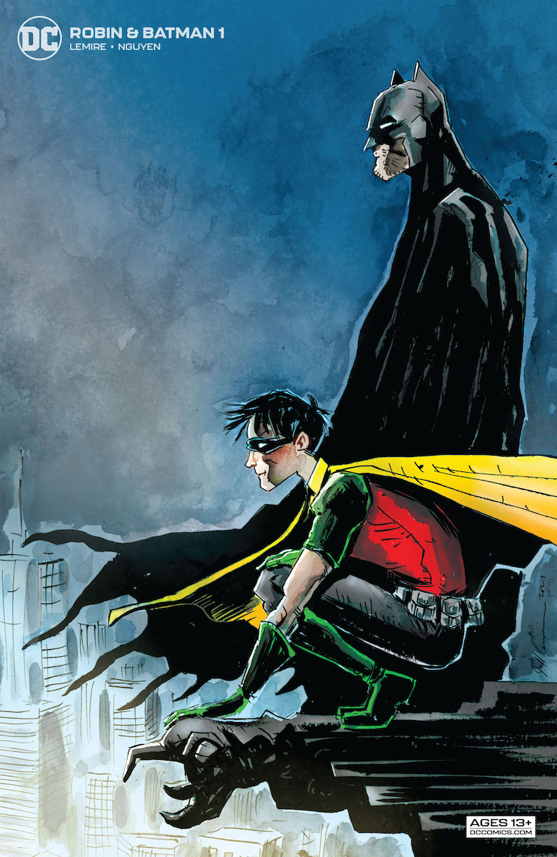 Review - Robin & Batman #1: Back to the Beginning - GeekDad