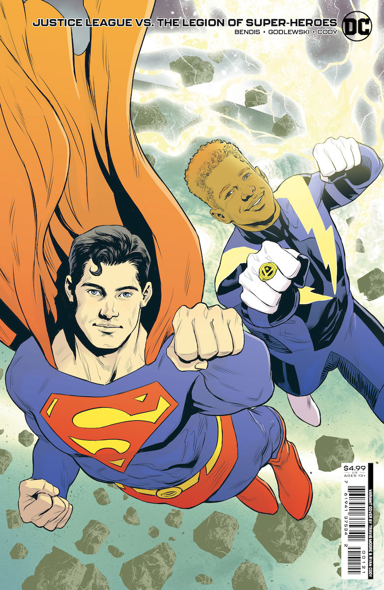 Justice League vs. The Legion of Superheroes #1 Review | The Aspiring Kryptonian