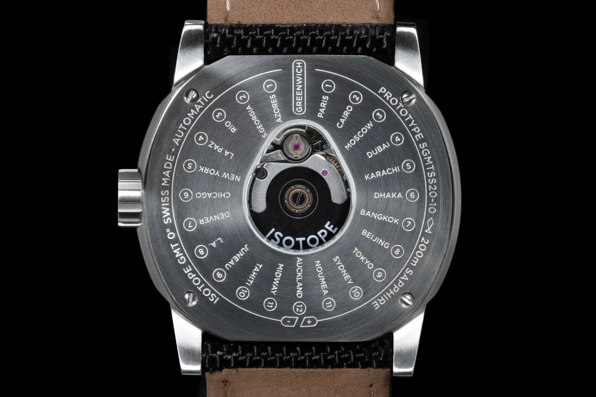 Isotope GMT 0 Caseback