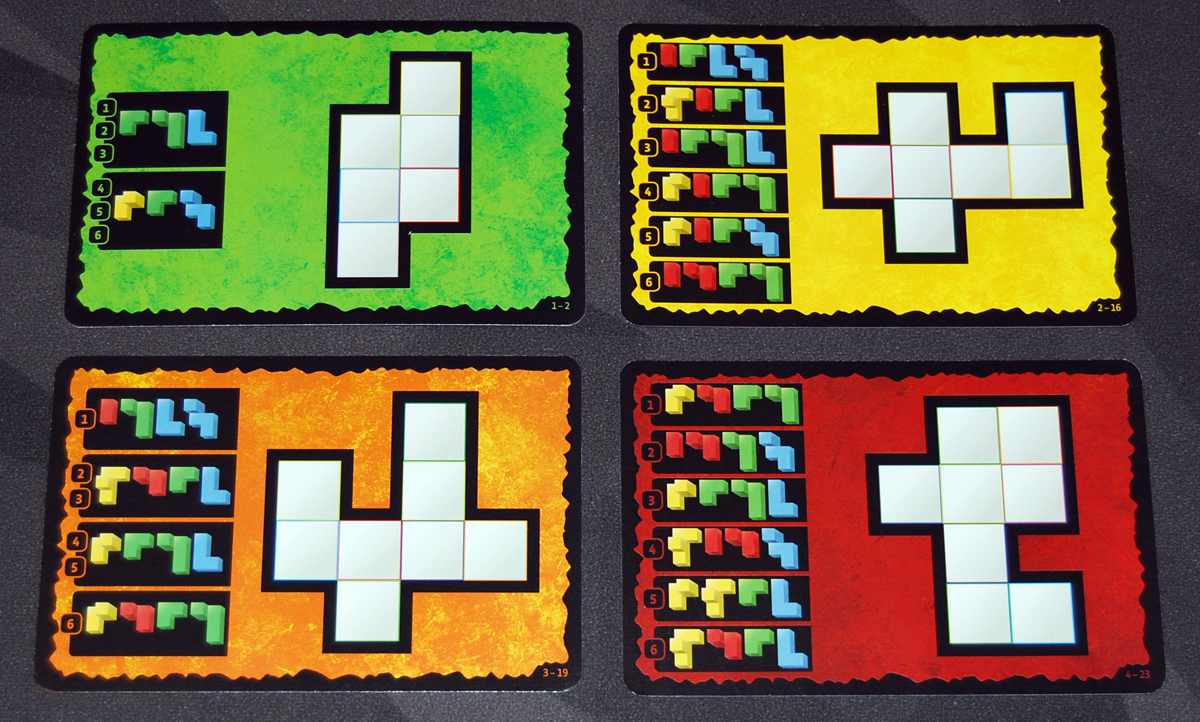 Ubongo 3D puzzle cards