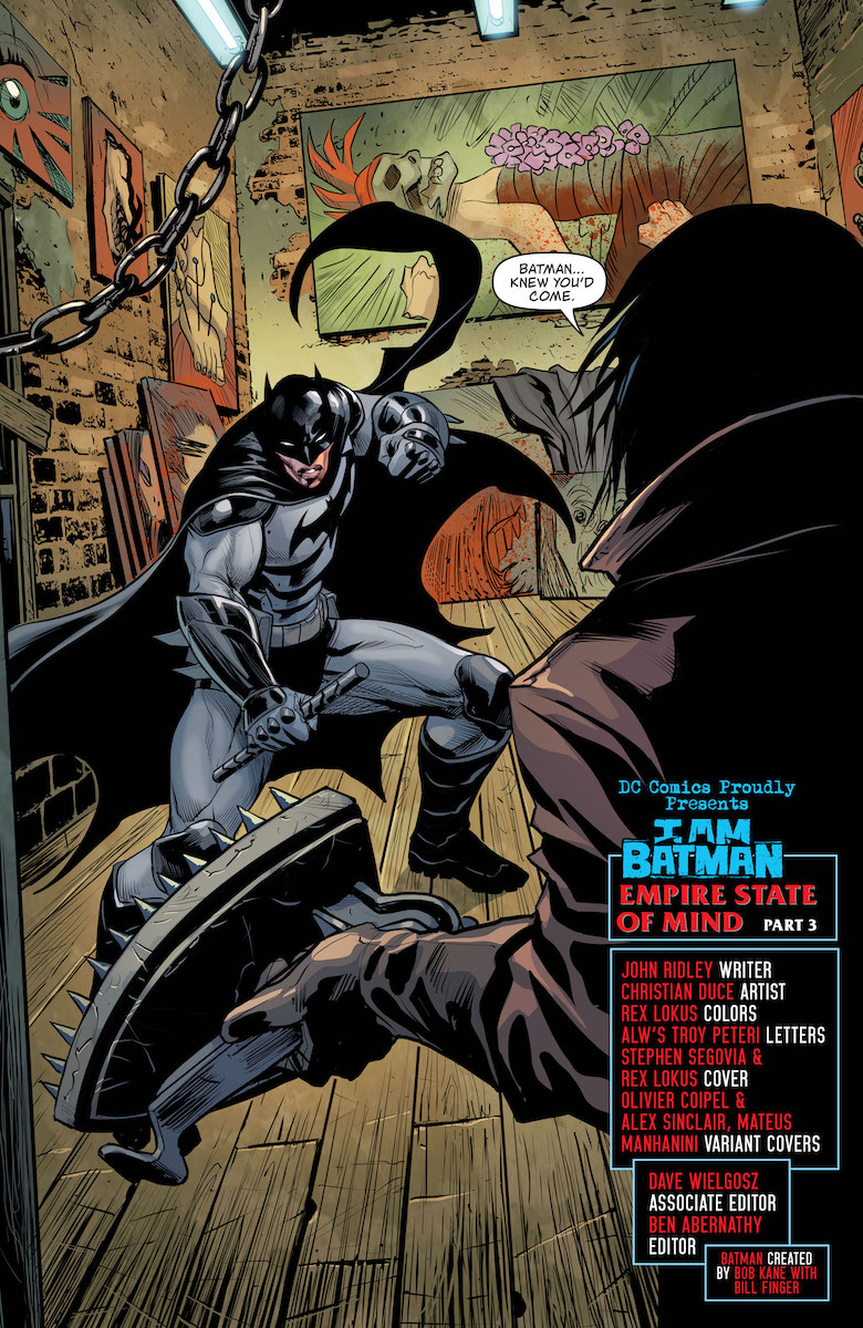 780px x 1200px - Review - I Am Batman #8: The Artist - GeekDad