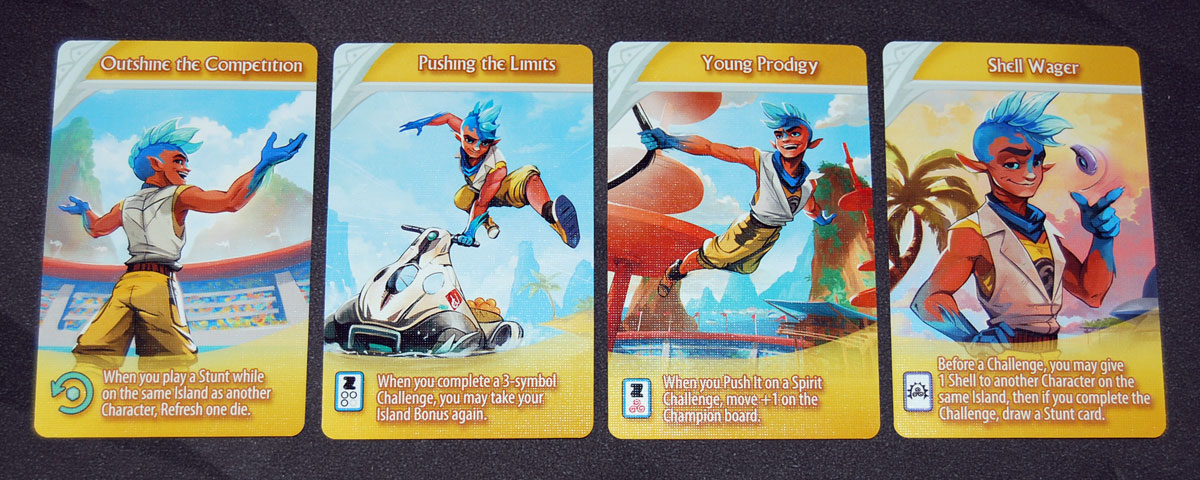 Tidal Blades Axl character cards