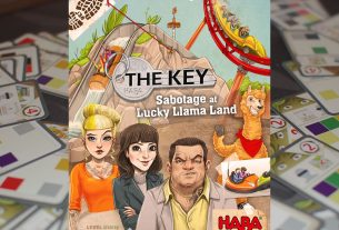The Key: Sabotage at Lucky Llama Land box cover
