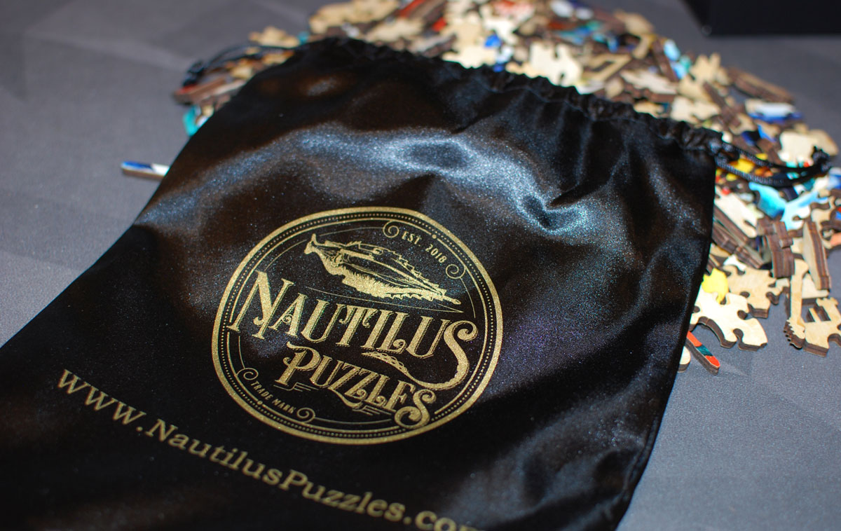 Nautilus Puzzles cloth bag