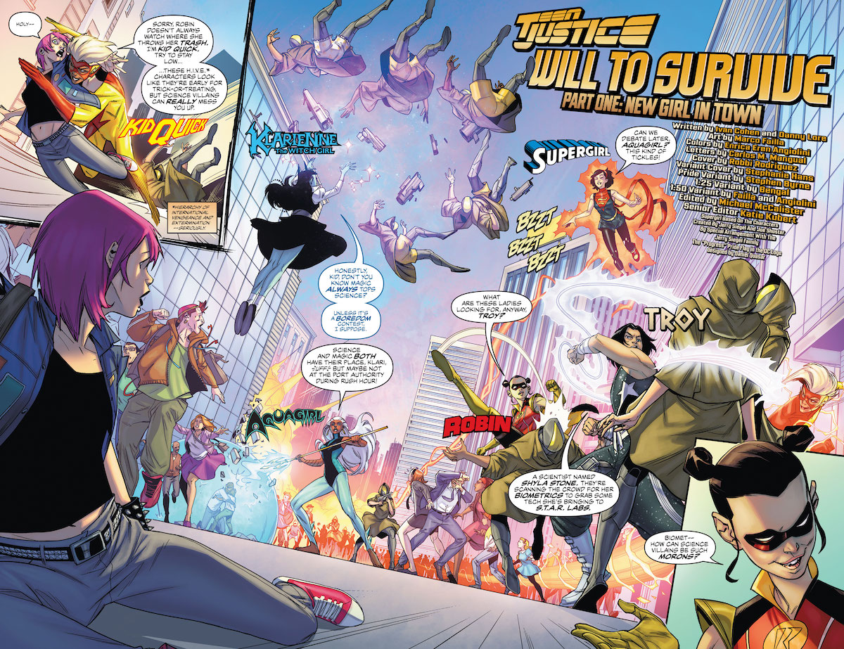 Review - Multiversity: Teen Justice #1 - Party Time On Earth-11 - GeekDad