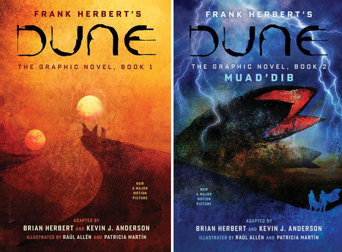 Dune: The Graphic Novel Books 1 and 2