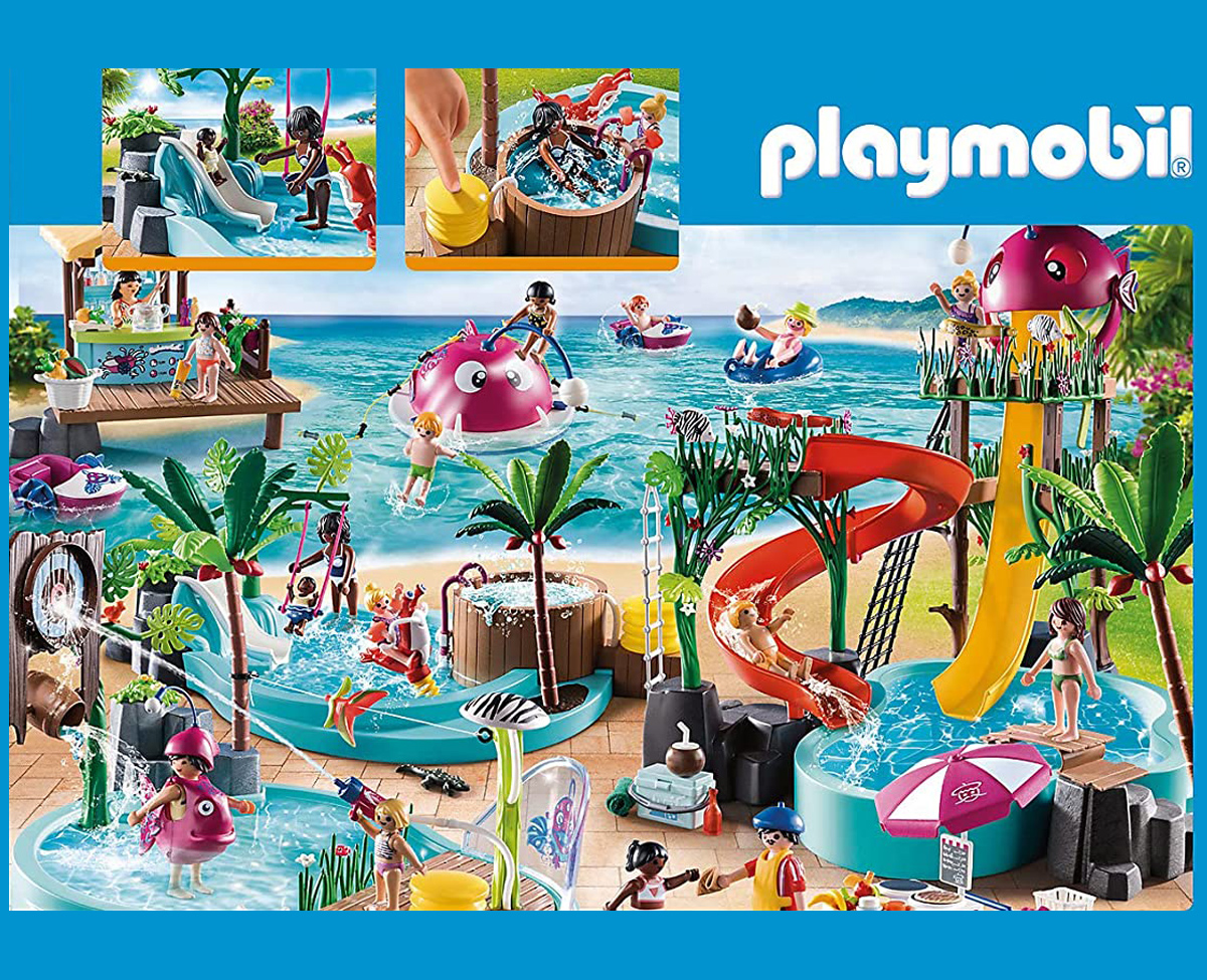 Playmobil Swimming Pool,Water Park 4858 Spare Parts.
