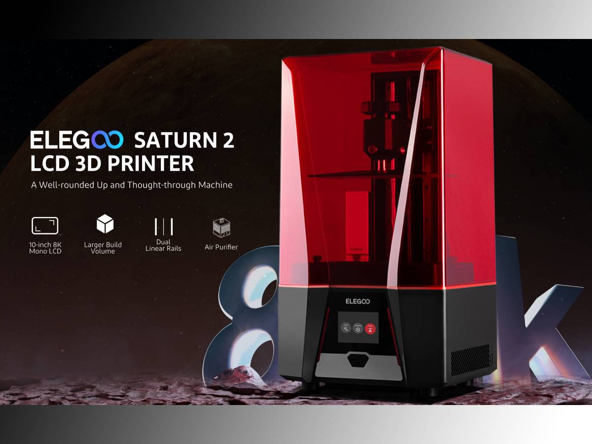 Elegoo Mars 3 (PRO) - Crystal Clear 4K MSLA 3D Printer PERFECT for
