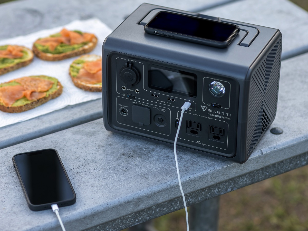 Take Power with You with the BLUETTI EB3A Portable Power Station