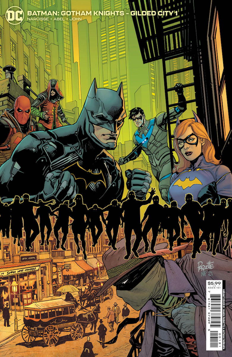 Review - Batman Gotham Knights: Gilded City #1 - The First Bat - GeekDad
