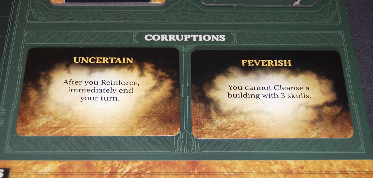 Return to Dark Tower corruption cards
