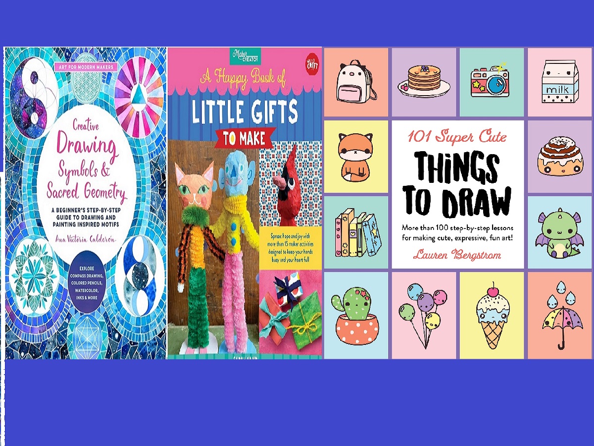101 Super Cute Things to Draw: More than 100 step-by-step lessons for  making cute, expressive, fun art! (101 Things to Draw, 2): Bergstrom,  Lauren: 9780760375013: : Books