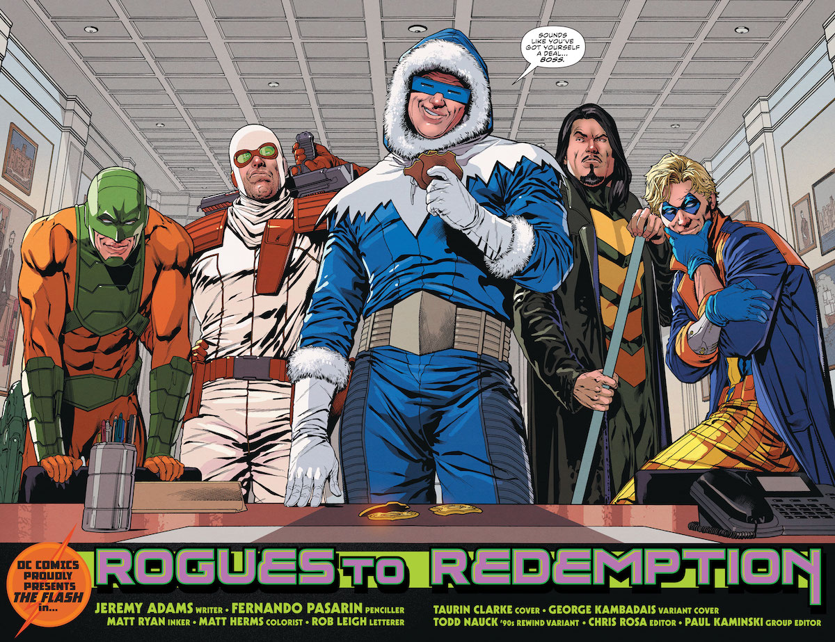 Review - The Flash #788: Rogues Rule - GeekDad