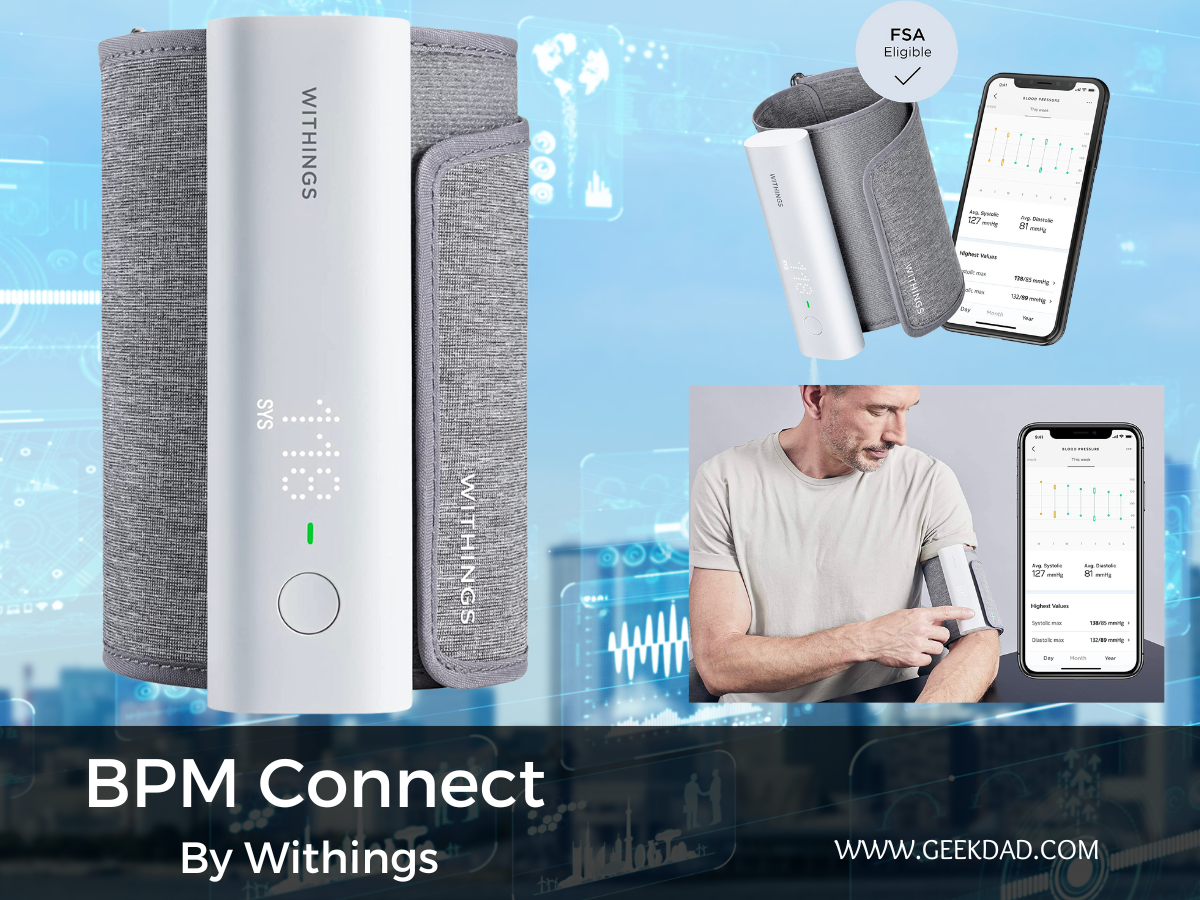 BPM Connect - Digital Blood Pressure Monitor with Health Mate App