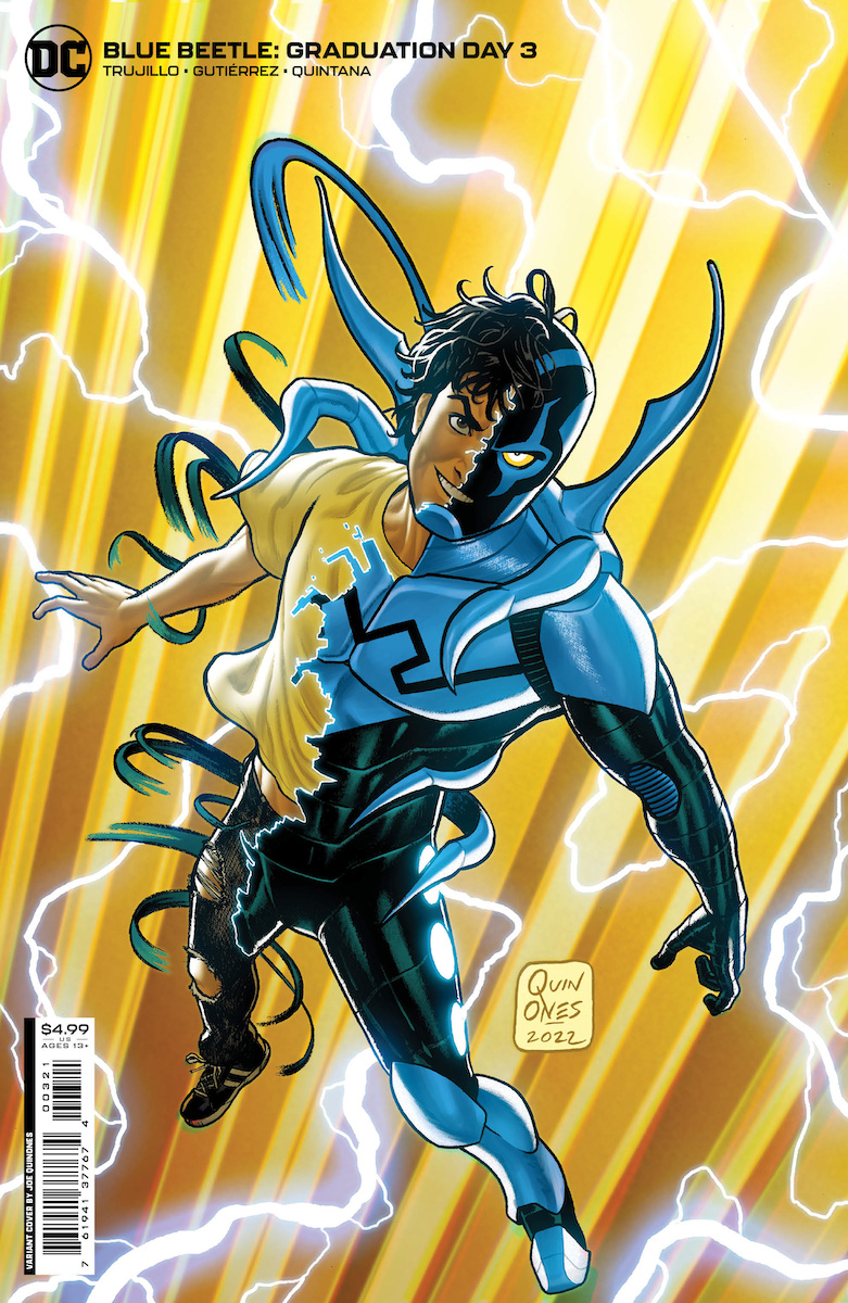 Graduation Day Is Over And New Adventures Begin in Blue Beetle #1