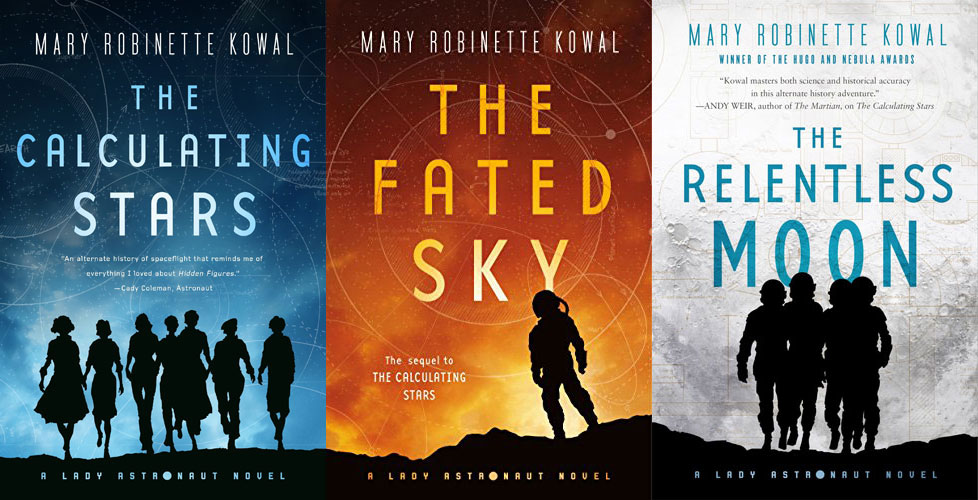 Lady Astronaut series book covers