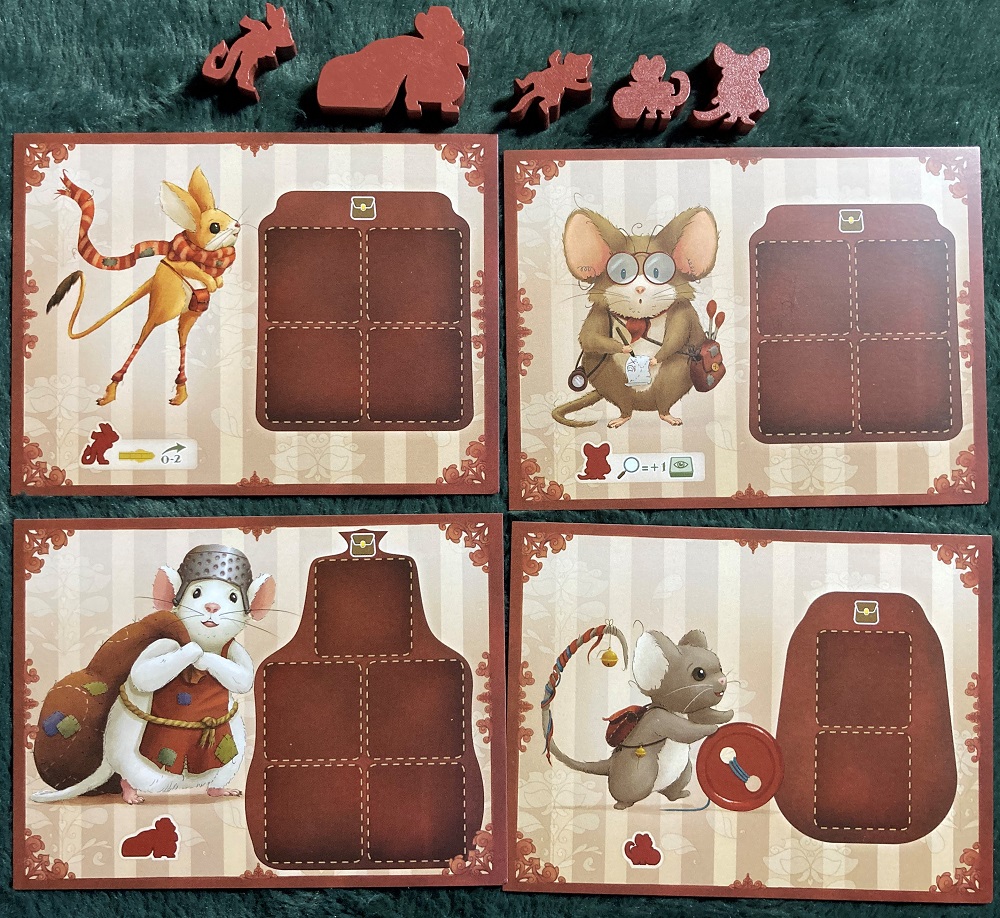 mice and cards