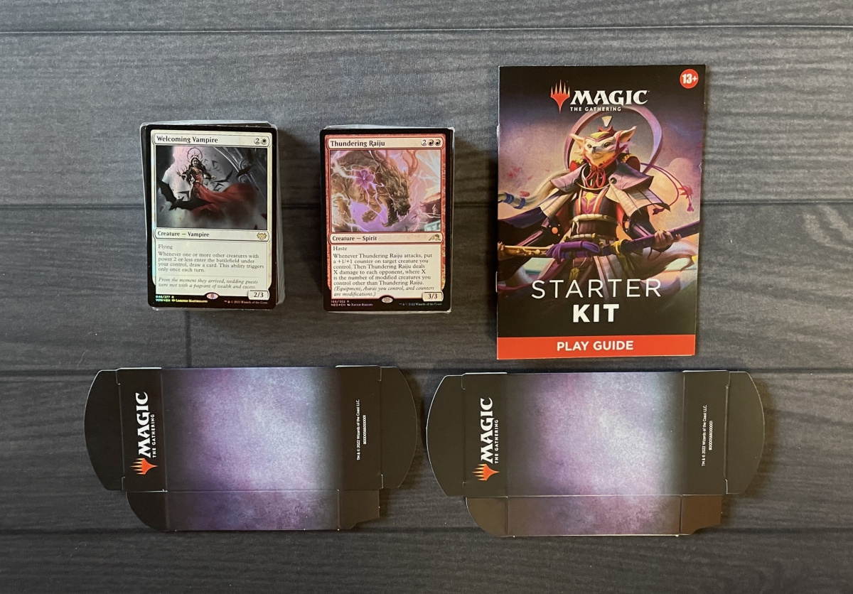 magic starter two player game 80 cards
