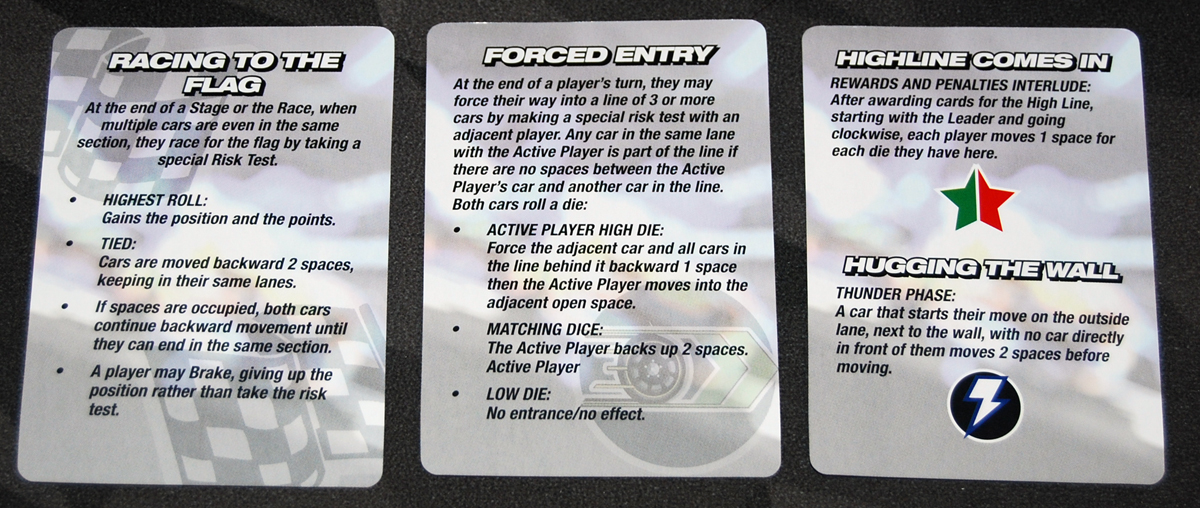 Thunder Rolls Advanced Rules cards