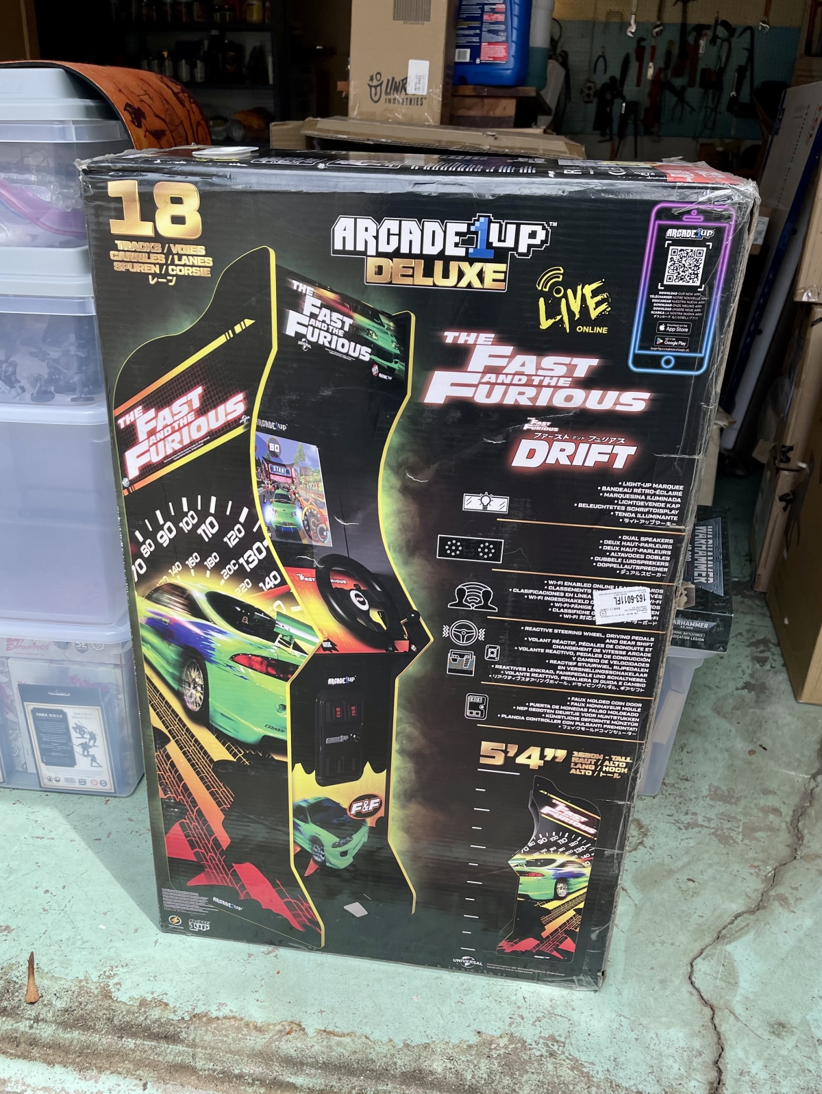 The Fast & The Furious Deluxe Arcade Machine