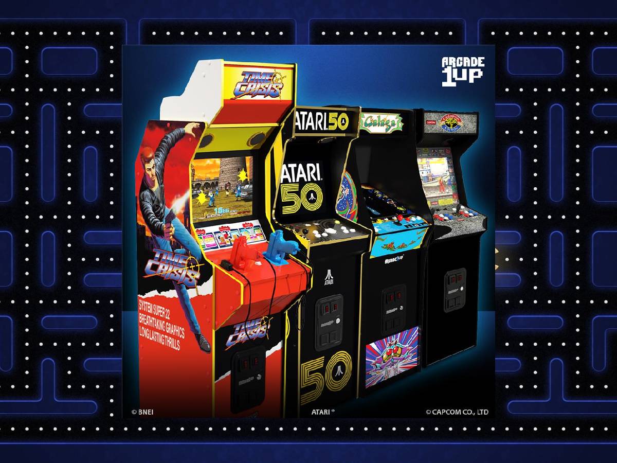 Arcade1up Time Crisis Deluxe Arcade Machine 4-IN-1 Game