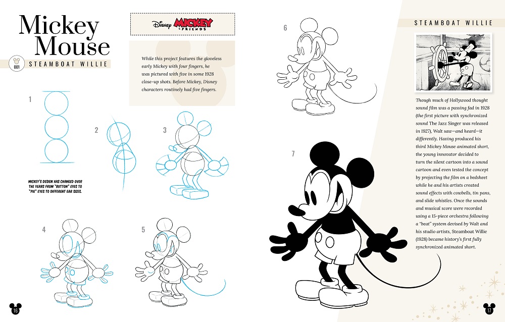 drawing Mickey