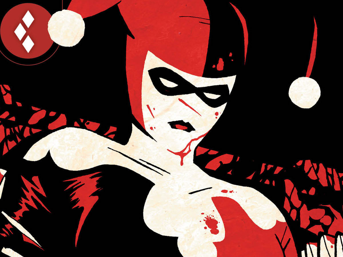 Harley Quinn: Black + White + Redder #3 review