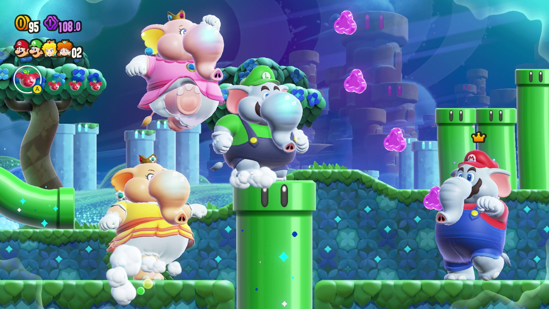 Super Mario Bros. Wonder: all Captain Toad locations