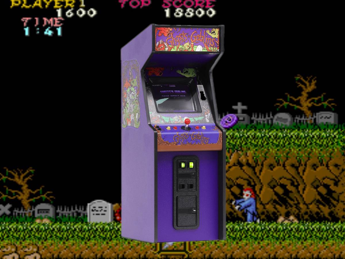 New Wave Toys Reveals Ghosts 'N Goblins & Ghouls 'N Ghosts Cabinets