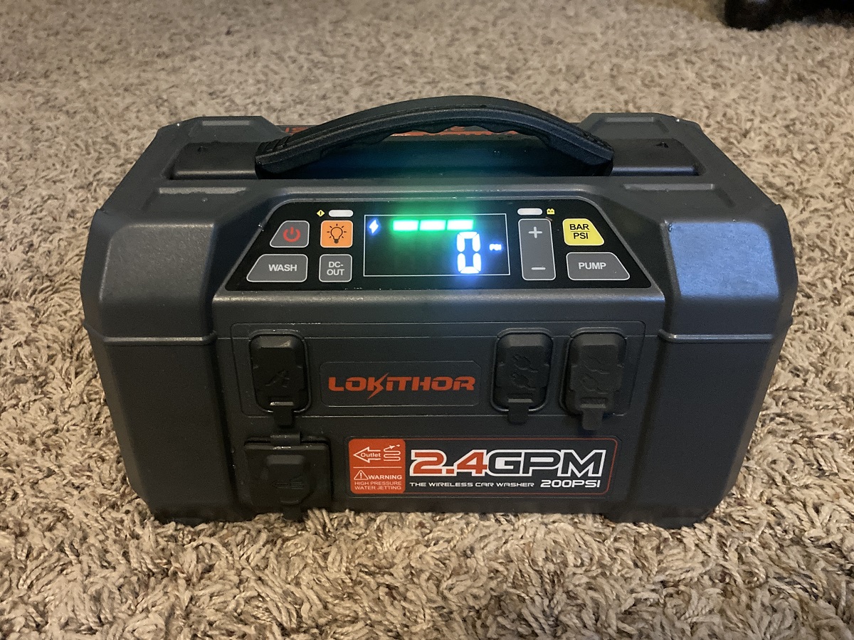The LOKITHOR AW401 Is a Jump Starter, Air Pump, and Pressure Washer All ...