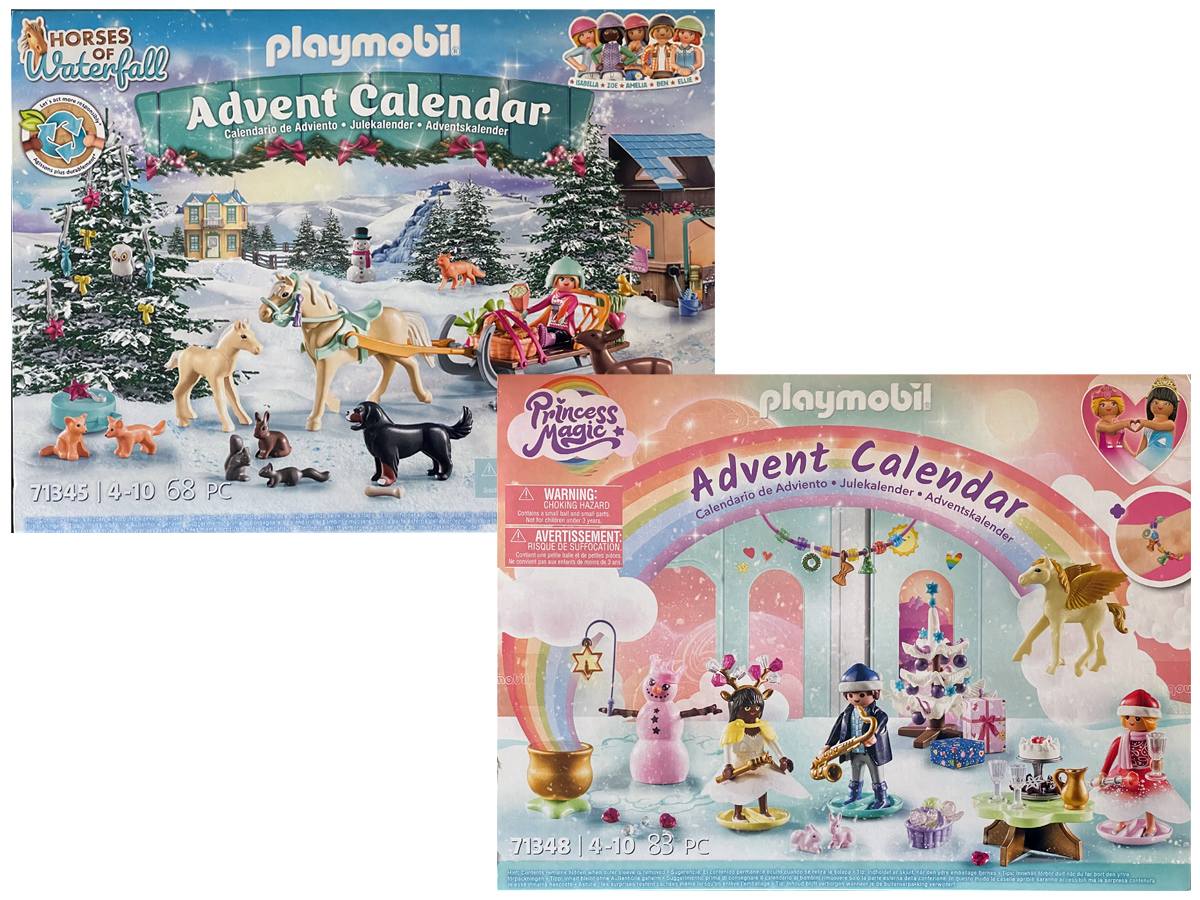 Playmobil Advent Calendar Horses of Waterfall - Christmas Sleigh