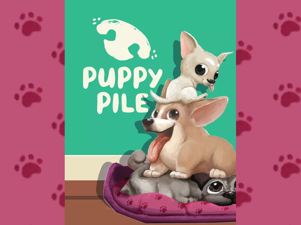 Puppy Pile box cover