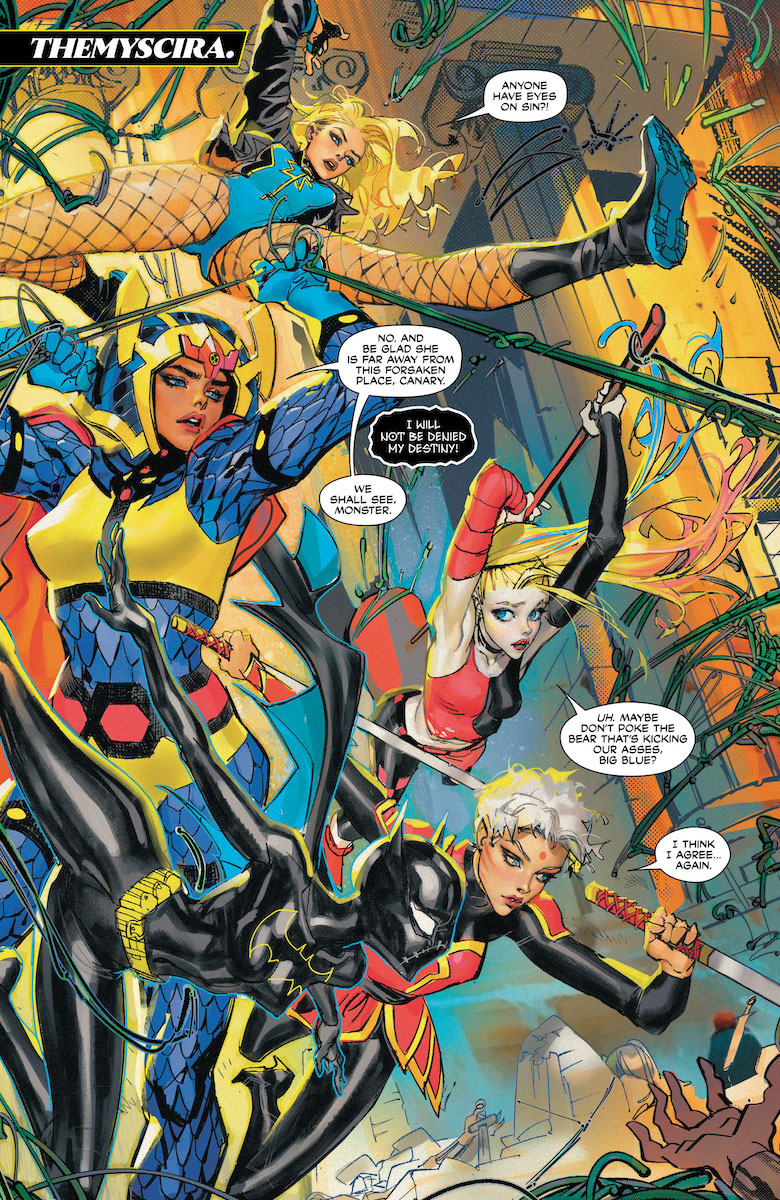 Review - Birds of Prey #5: The Monster Unleashed - GeekDad