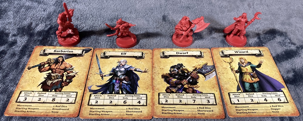 hero minis and cards