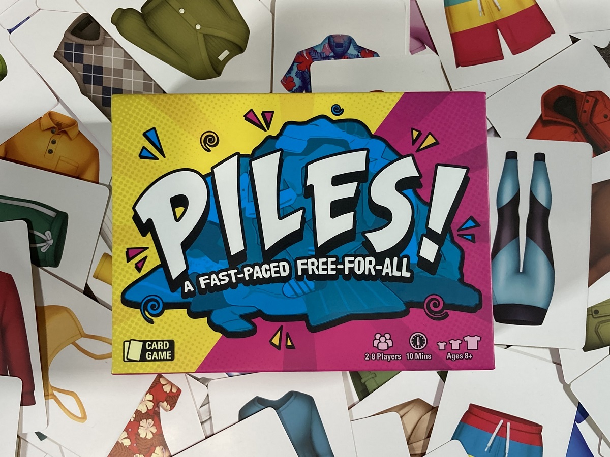 Piles Card Games Family Games for Kids 8 and up Games for Adults Family Game  Night Travel Games Memory Game 2 to 8 Players 