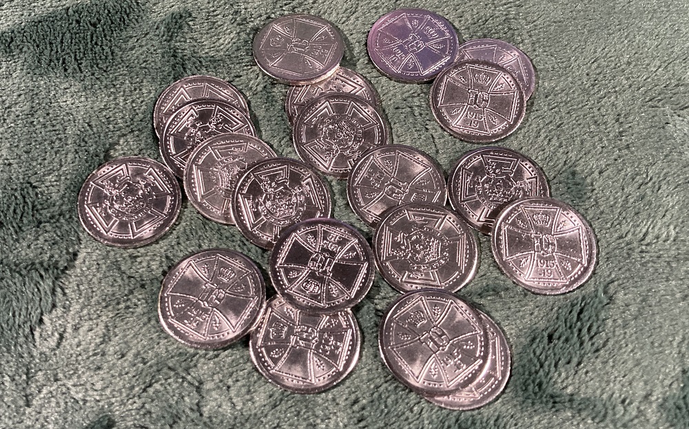 coins from the game